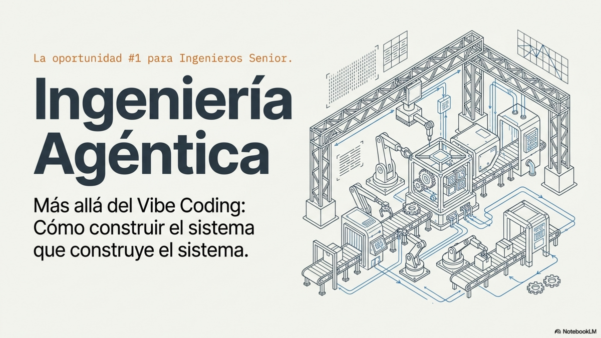 Ingeniería Agéntica: cómo construir una fábrica de software con agentes IA